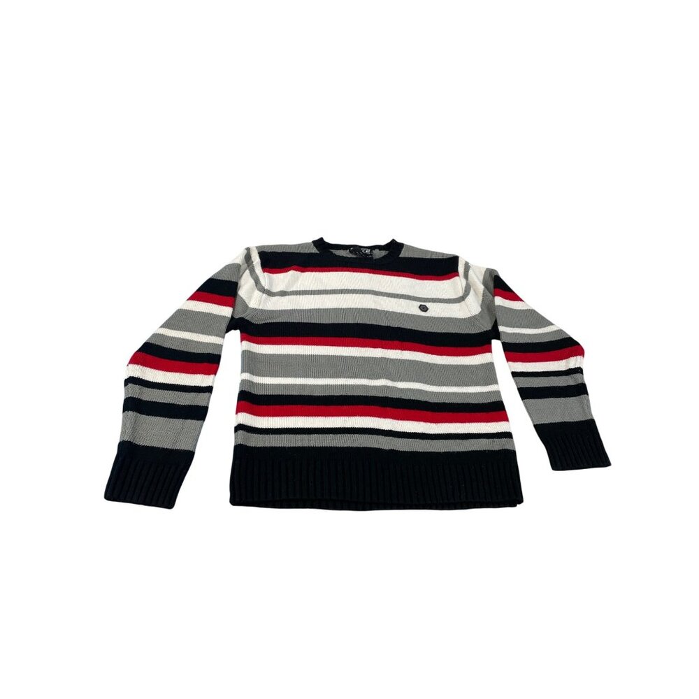 Southpole Authentic Collection boys striped Crewneck Sweater size M SKU 9249